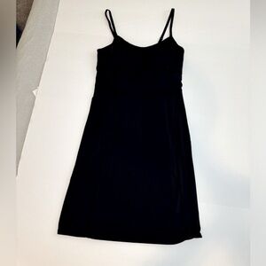 Lucy Athletic Black Dress-Medium